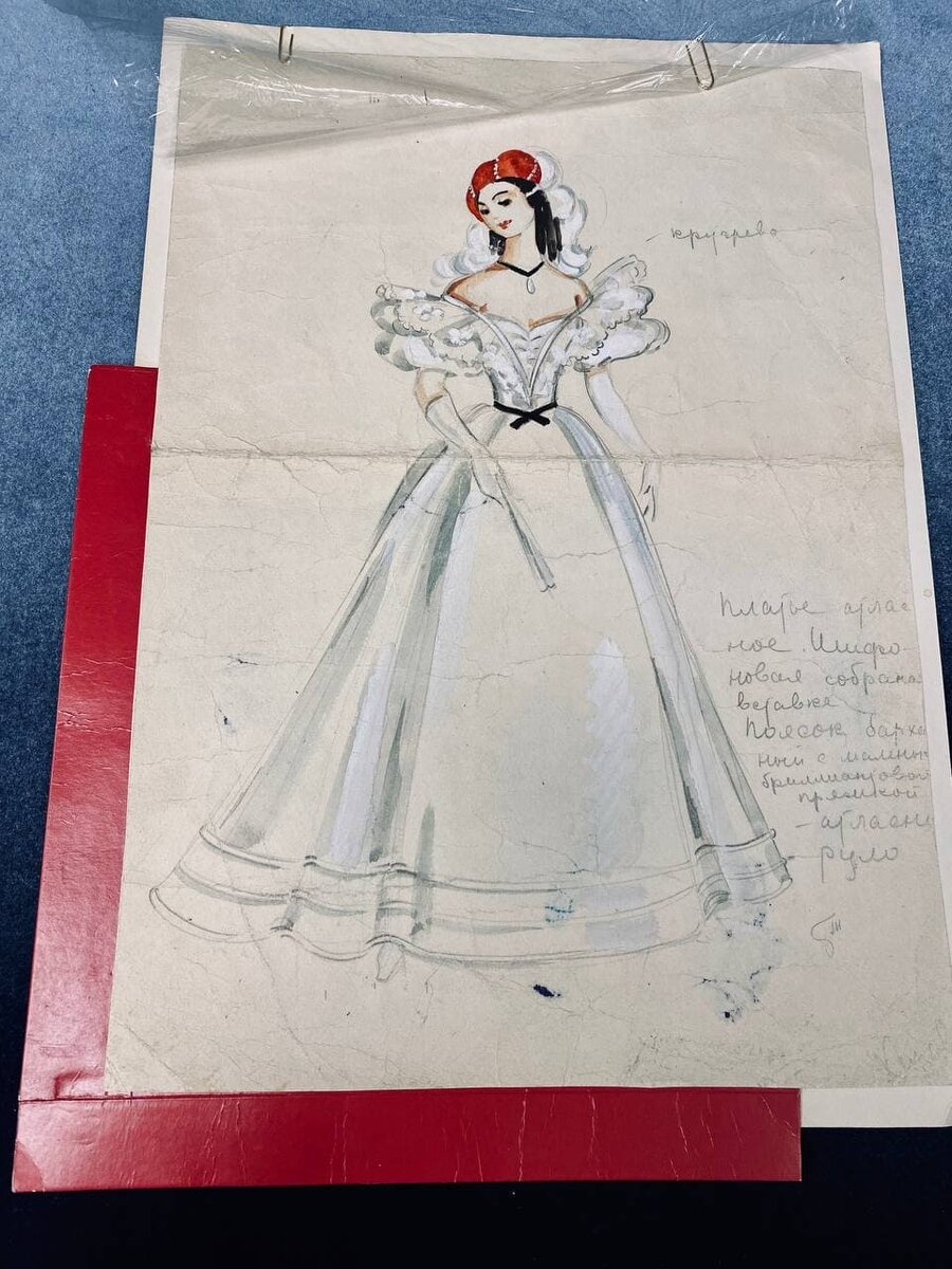 Платье Татьяны в постановке "Евгений Онегин" , листайте ➡➡