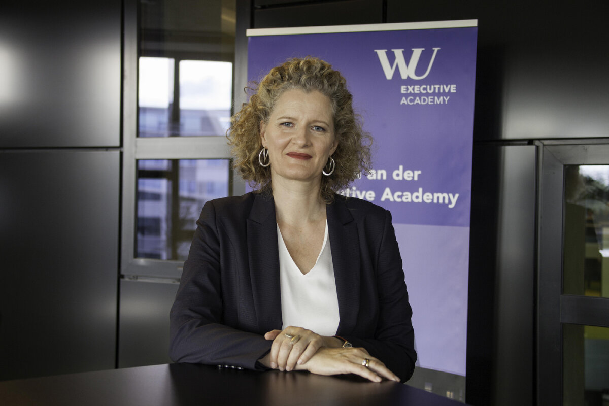 Декан WU Executive Academy, профессор Барбара Штёттингер 