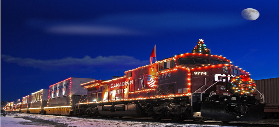 Поезд с подарками