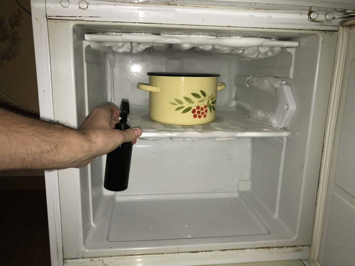 Как разморозить морозилку атлант