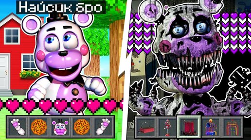 Download Video: Я прожил 100 Дней за ХЕЛПИ FNAF FREDDY FAZBEAR PIZZERIA SIMULATOR в Майнкрафте HELPY FFPS MINECRAFT