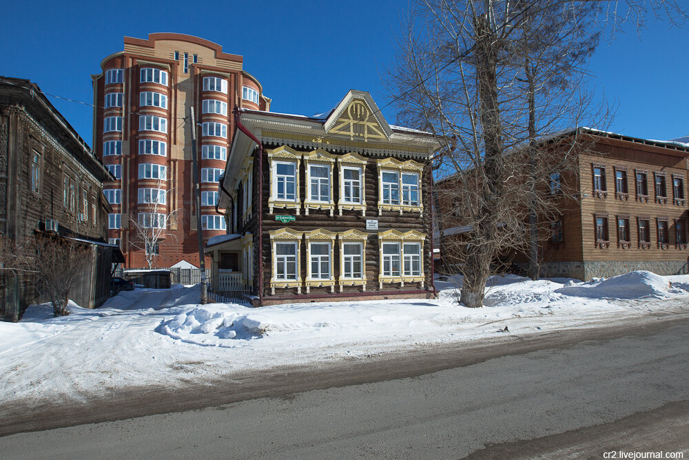 Деревянная застройка Томска. Фото автора статьи 