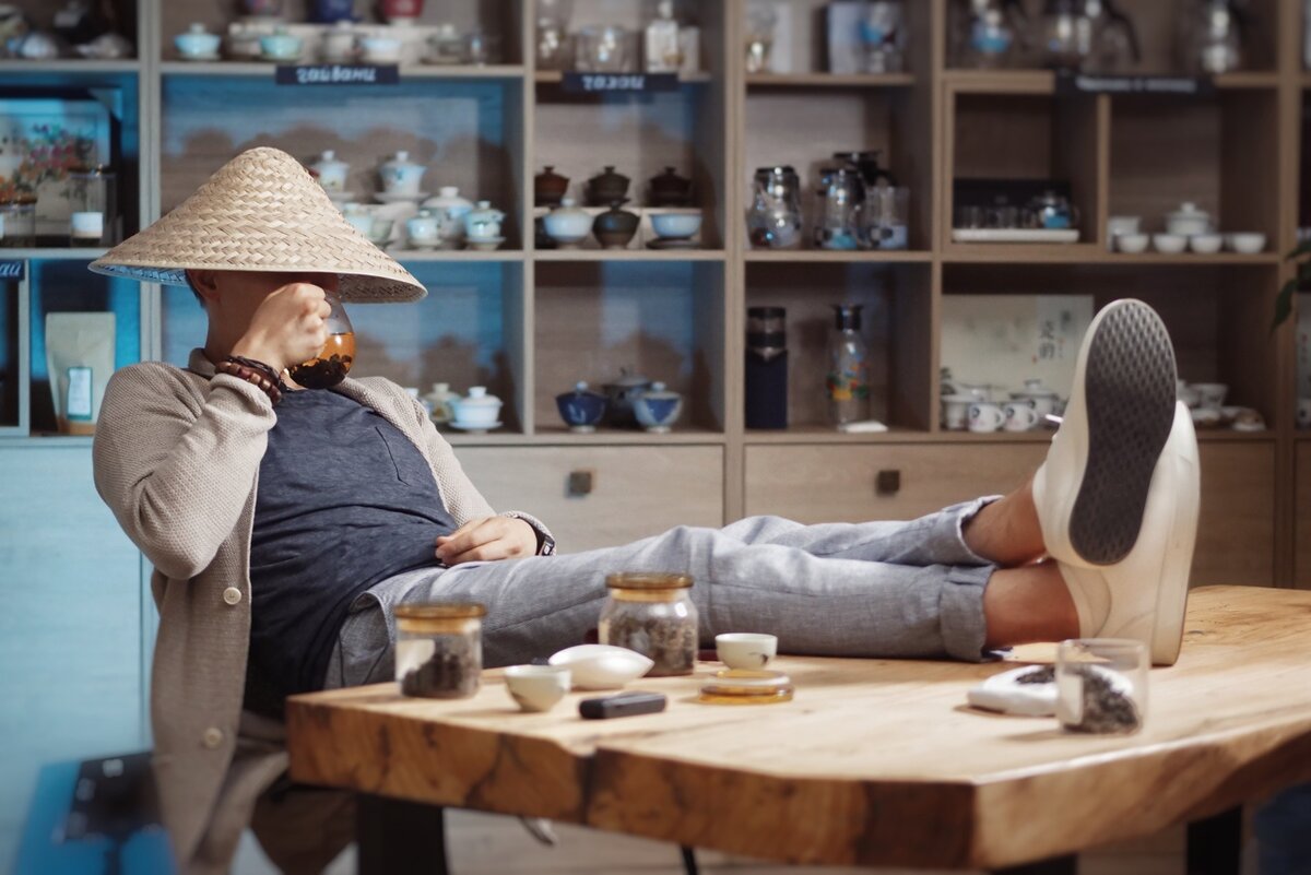 «Чайное опьянение» — это ярко-выраженное чайное состояние.