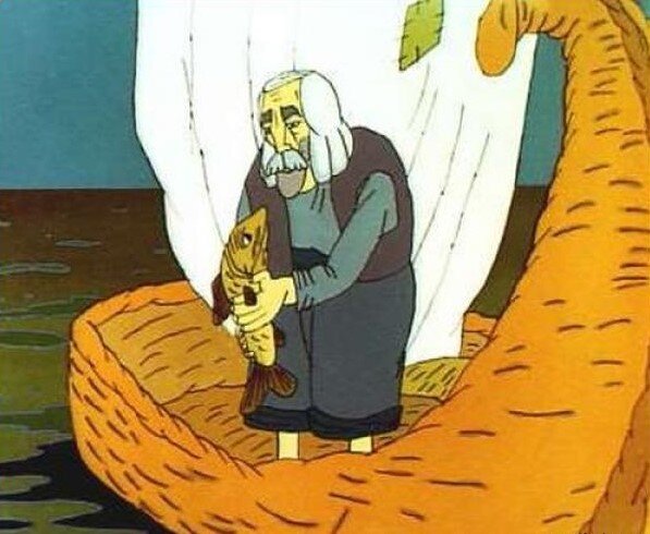 "Делай добро и бросай его в воду" - любимый мультфильм : "Ух ты, говорящая рыба".