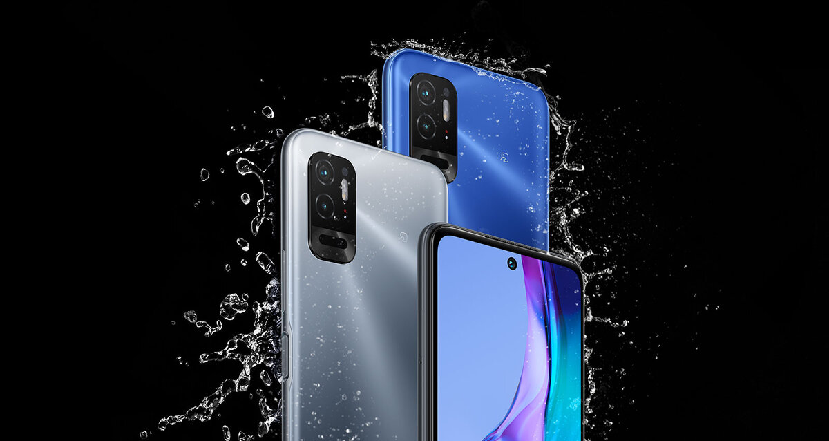 рекламный баннер смартфона Redmi Note 10T