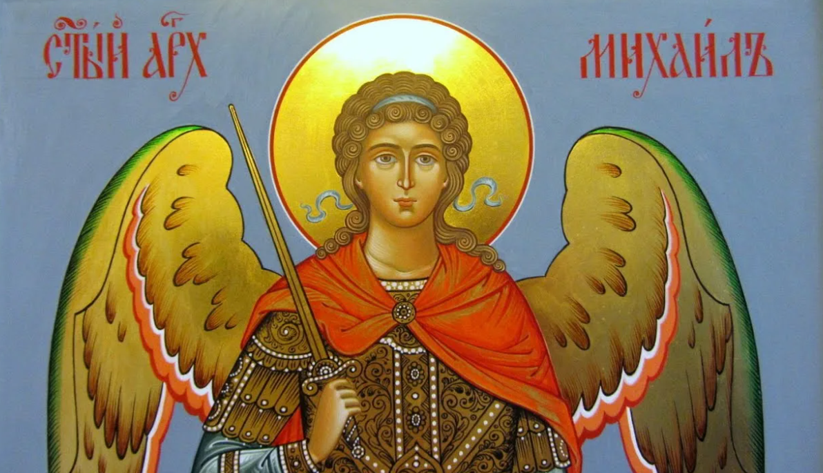 архангел михаил попирающий дьявола симон ушаков. время архангела михаила. икона архангела михаила. икона святой архангел михаил. святой архистратиг михаил.