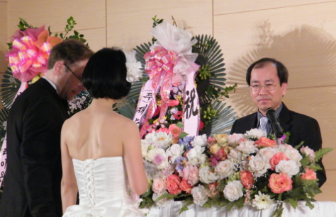 Свадебная церемония в офисе VATECH в Корее