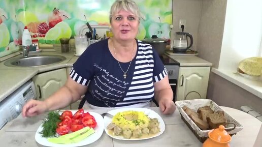 Меню! Показываю как накормить семью вкусно не дорого! Фрикадельки Шведские в сливочном соусе! Самый простой рецепт!