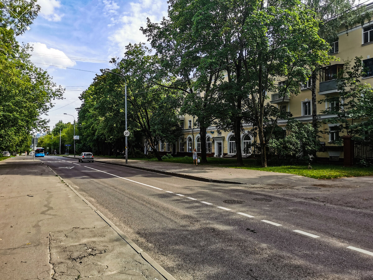 Улица Маршала Новикова.