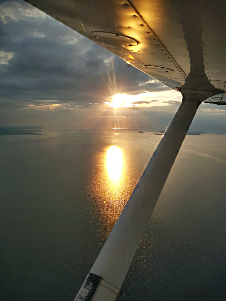 Красивый вид на Финский залив