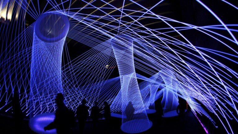 Фестиваль света Люминале во Франкфурте-на-Майне