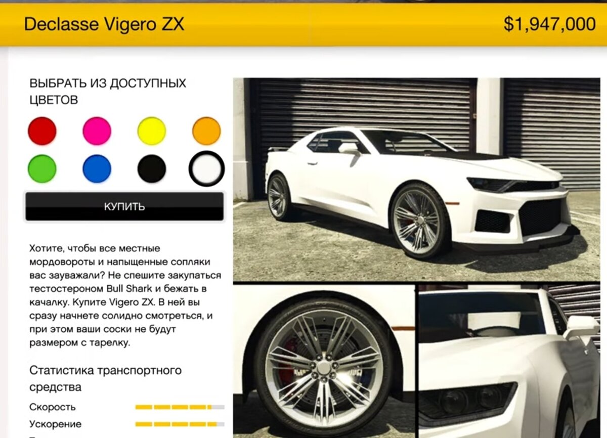 Очередной маслкар от рокстар который слишком похож на brvado buffalo .