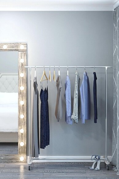 Вешалка гардеробная Калифорния "Ольстер 1400", цвет венге