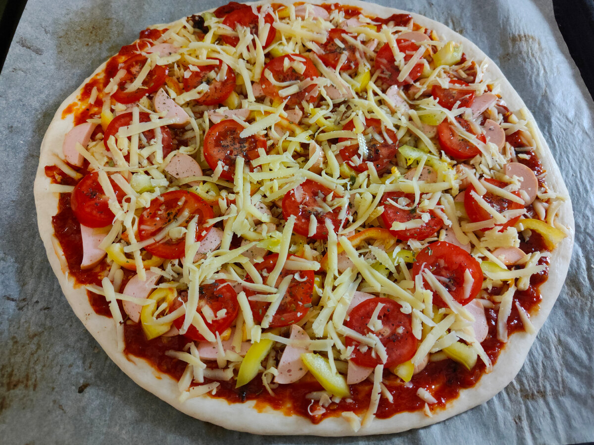 Пицца 🍕 Все секреты идеальной домашней пиццы (тесто + соус) 🤫 | Будет ...