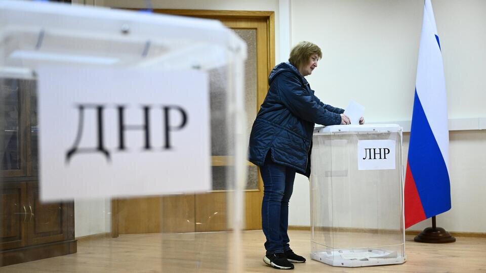     В ЛНР надеются, что вступление в Россию защитит от западного оружия РИА Новости/Григорий Сысоев