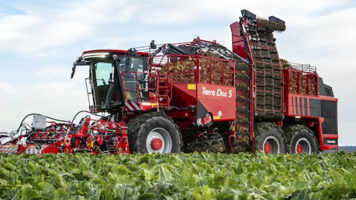 Фото: Пресс-служба Holmer Новый свеклоуборочный комбайн Holmer Terra Dos 5 пятого поколения