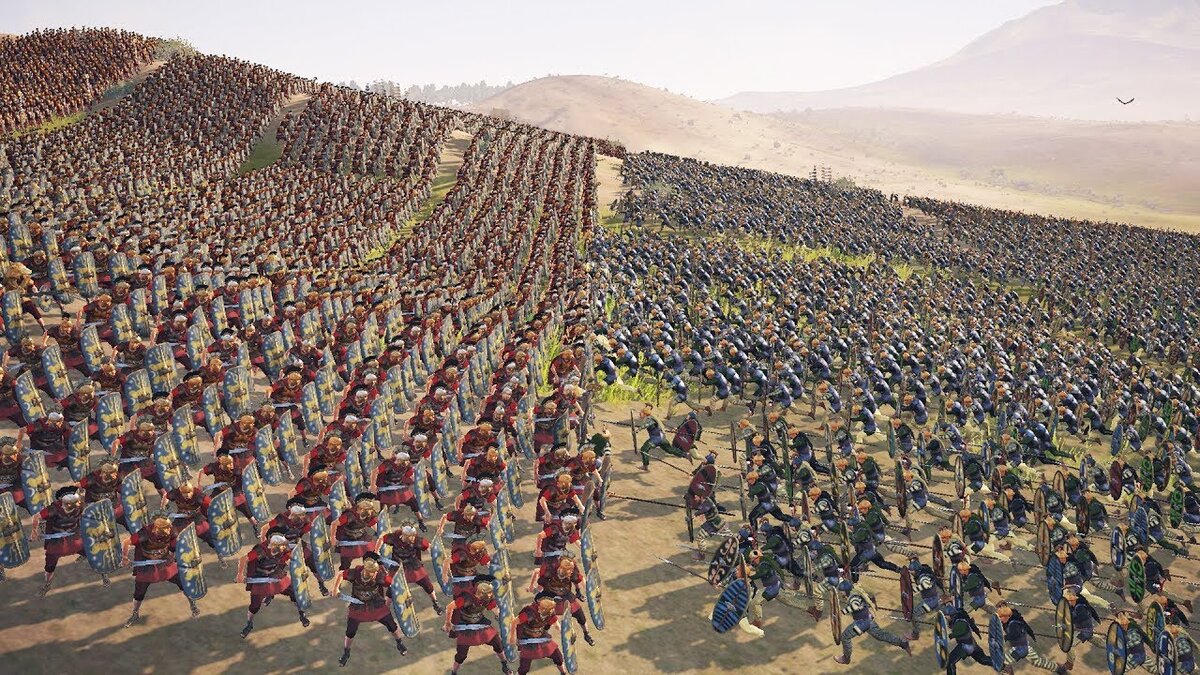 Римляне против варваров – "порядок бьёт класс"