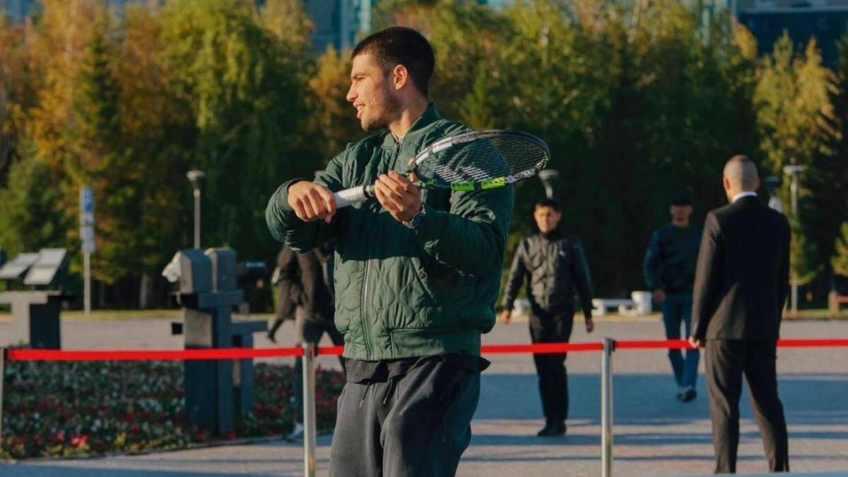    Испанский теннисист Карлос Алькарас:instagram.com/ktf.kz/
