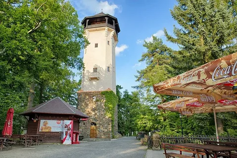 Башня "Диана" в Карловых Варах.