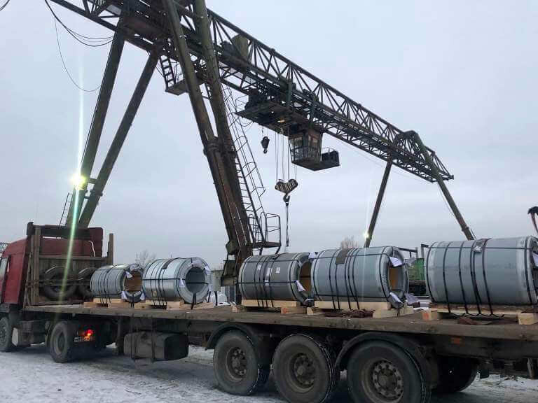 Фотографии отгрузок клиентам ГК «УПСК» 