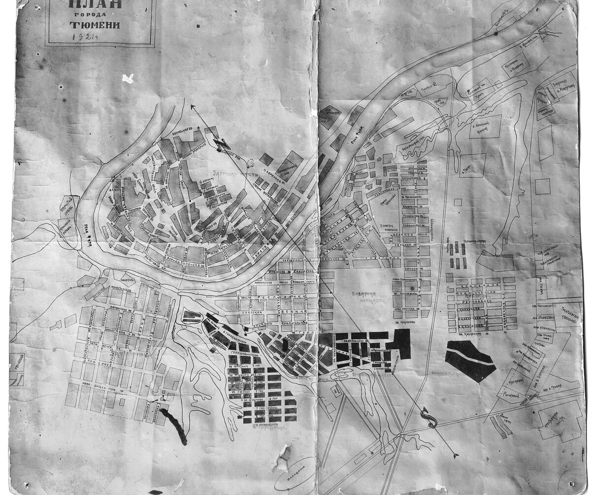 План тюмени. Карта Тюмени 19 века. План города Тюмени в 1917 году. Старые карты Тюмени 1960. План города Тюмени 17 века.