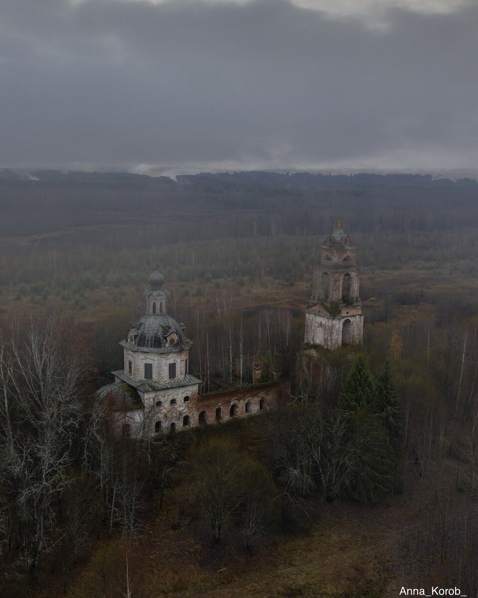 Вид с северной стороны с воздуха