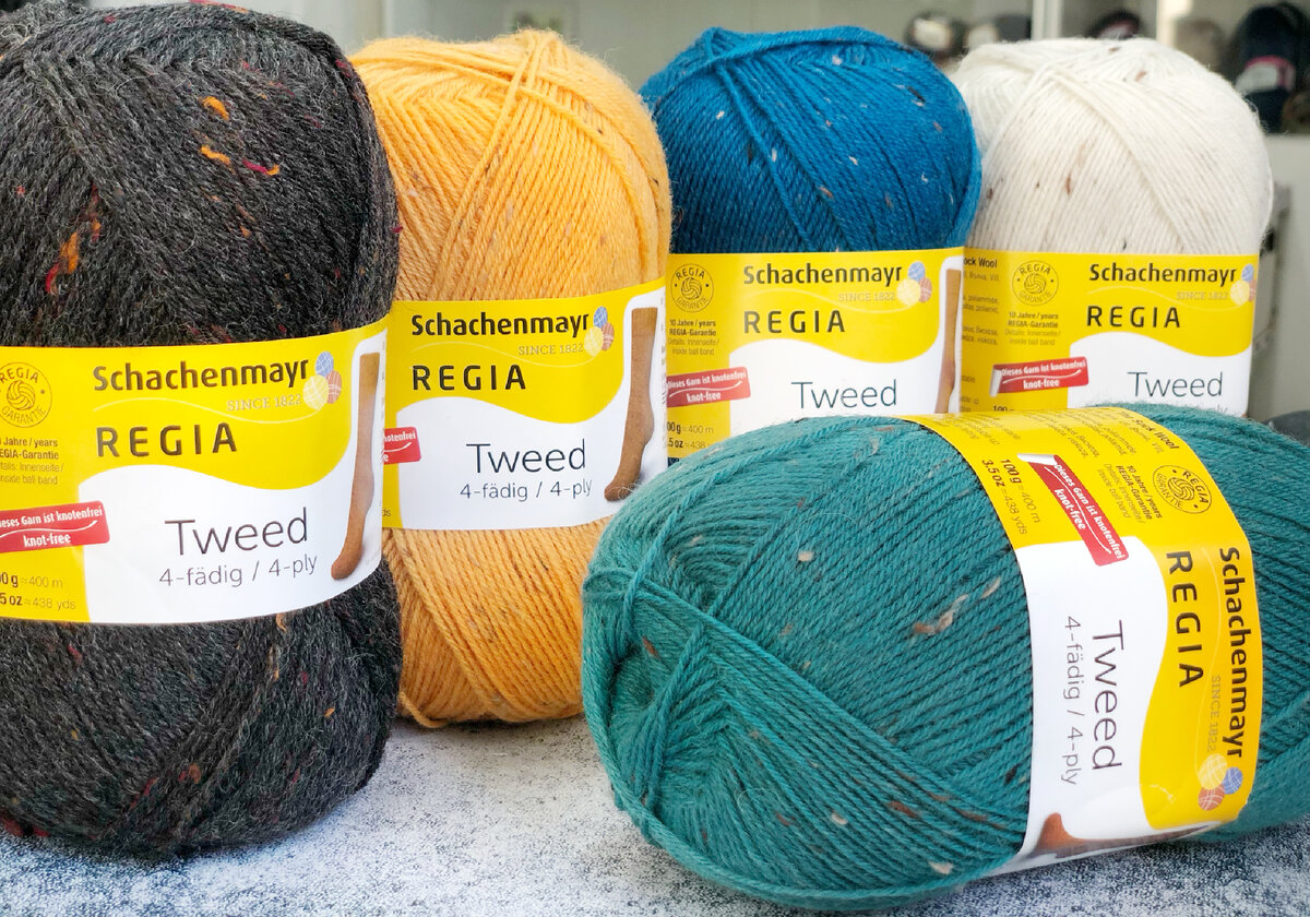 Schachenmayr Regia Tweed 4-fadig 100