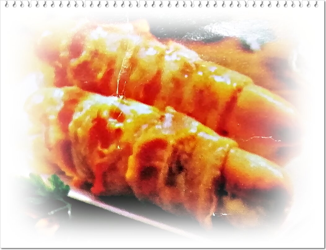 Сосиски с беконом