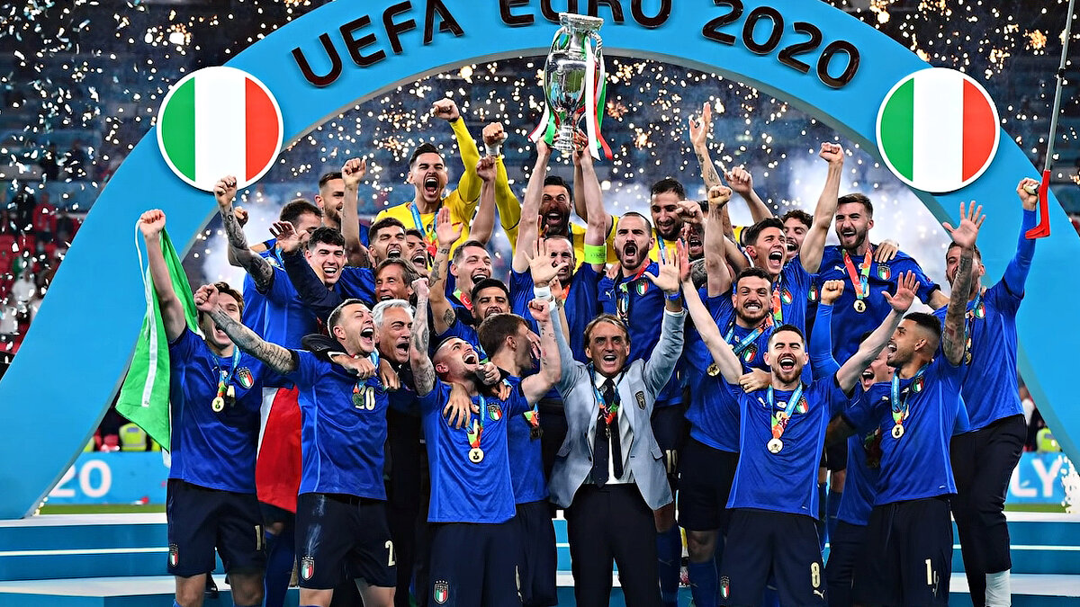 Победа команды Azzurri на Евро 2020