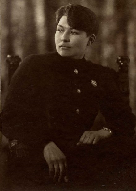 Анна Щетинина после окончания техникума