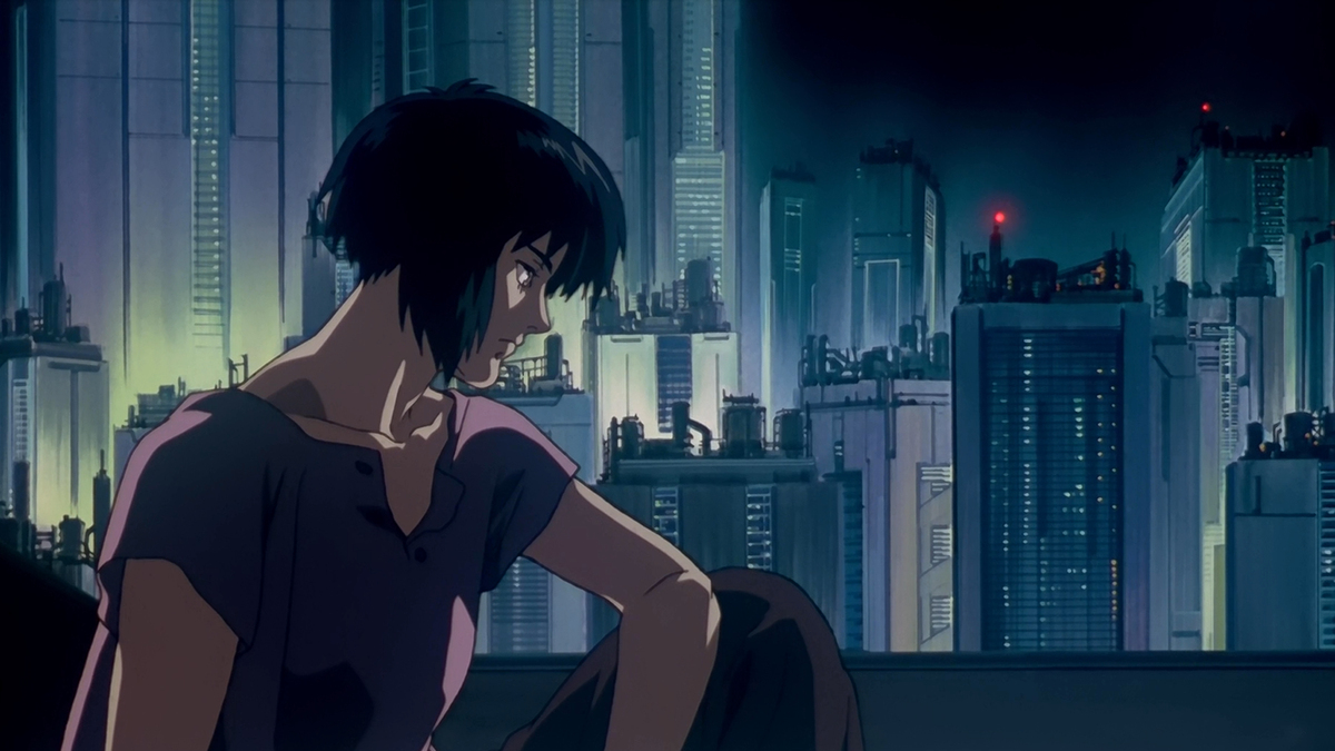 Мотоко Кусанаги - героиня произведения