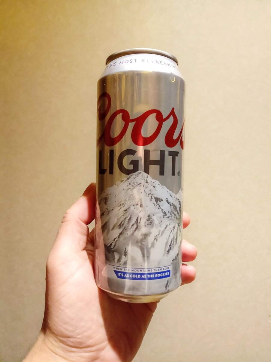 Coors Light - пробуем один из популярнейших сортов пива в США | С  поварёшкою и пивом путешествую по миру | Дзен