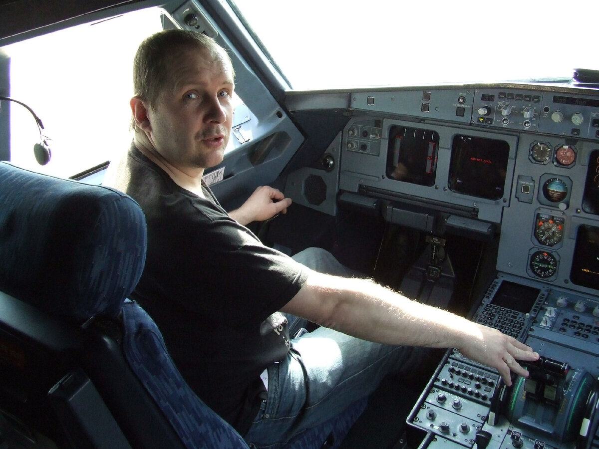 А где же штурвал? Фото автора
