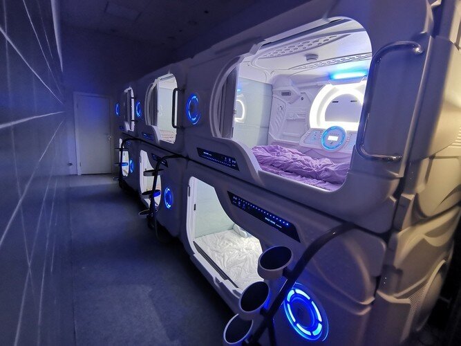 Капсульный отель, аэропорт Казани, Фото:  пресс-служба международного аэропорта «Казань»