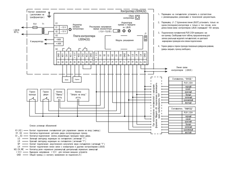 Купить Iron Logic Matrix-II K - Автономный контроллер СКУД со встроенным считыва