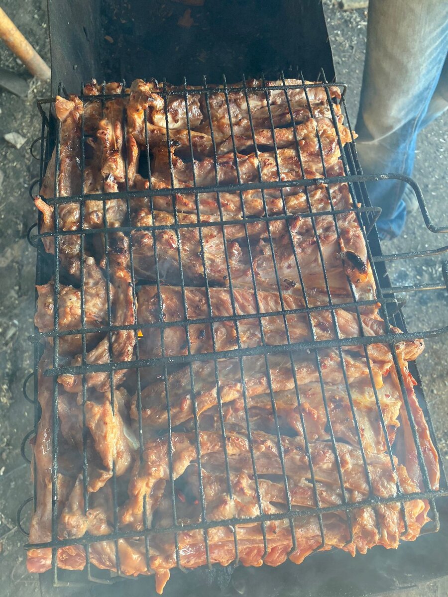 Румяные, аппетитные ребрышки получились