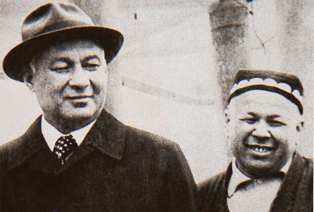 Шараф Рашидов  и Ахмаджан Одилов 