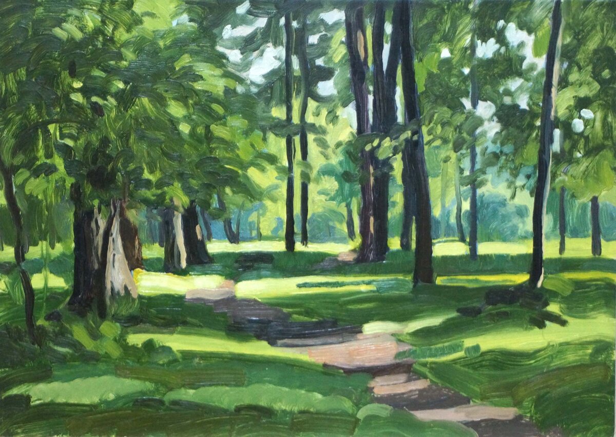 Телятников Арсений Солнечный парк Екатеринбург 30х42 км 2015 г  