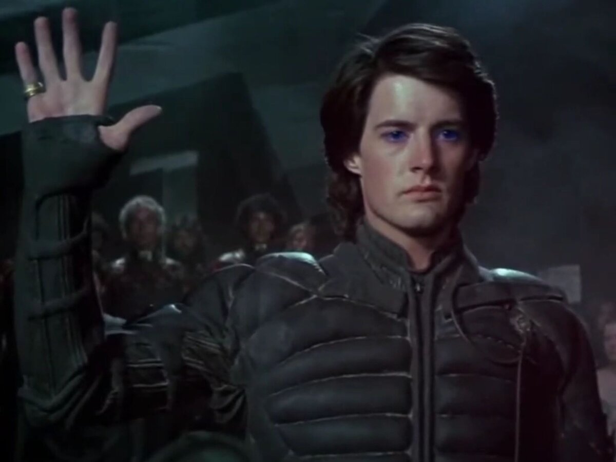 Пол Атрейдес (играет Кайл Маклахлен). Кадр из фильма «Дюна» (1984)