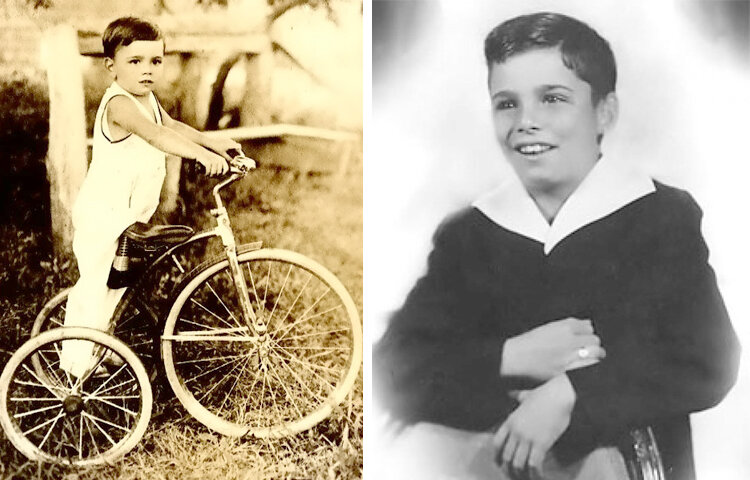 Питер Фальк в детстве