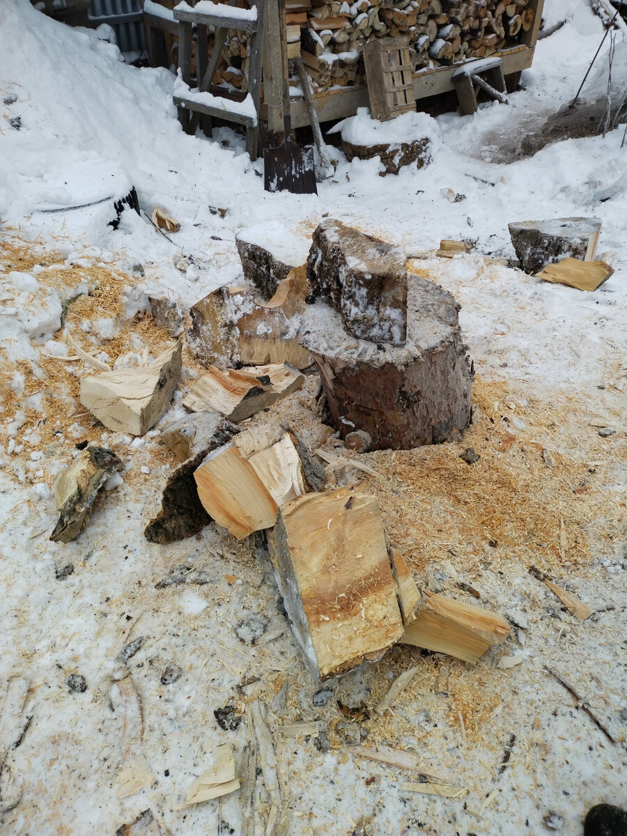 Ясень давался тяжело!