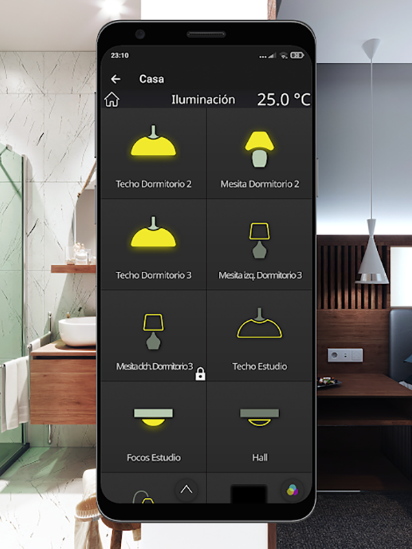QR код для удобной синхронизации сенсорной панели KNX Zennio Z70v2 и телефона.