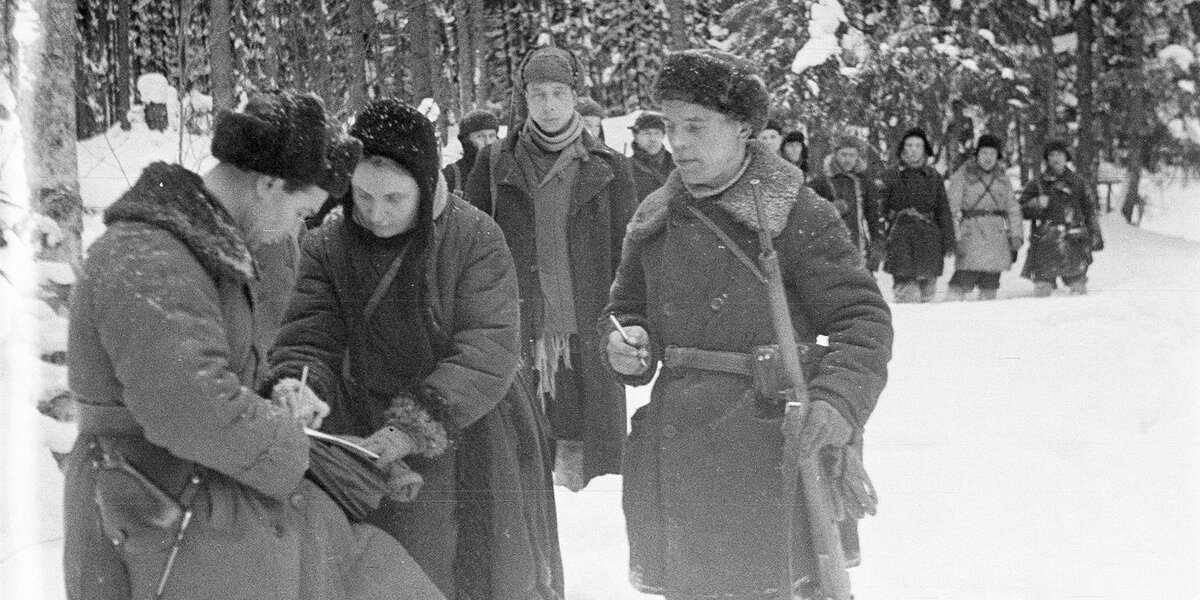 Партизанский отряд в Подмосковье