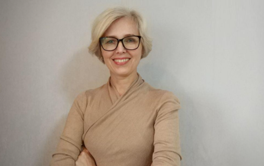 "Улыбайтесь!" (на фото автор статьи)