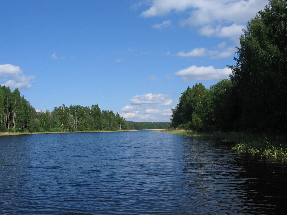 Река Вуокса в Ленинградской области