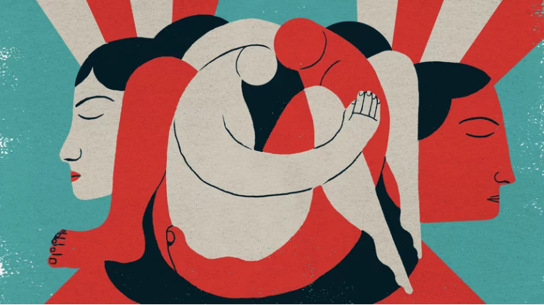Иллюстрация Hanna Barczyk https://www.npr.org/sections/health-shots/2019/07/24/744465884/how-to-help-your-anxious-partner-and-yourself 