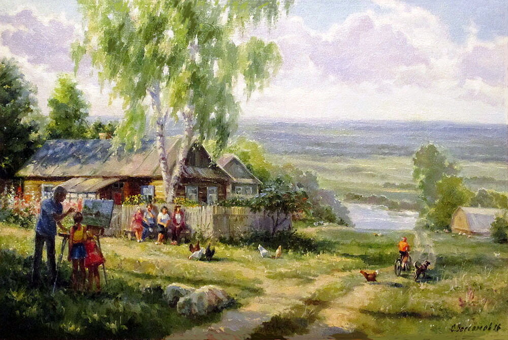 Картина художника Сергея Евгеньевича Бессонова.