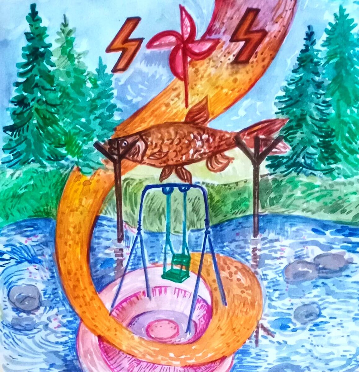  Графический прогноз, 11 апреля – 17 апреля 2022 года. Светлана Колодиева