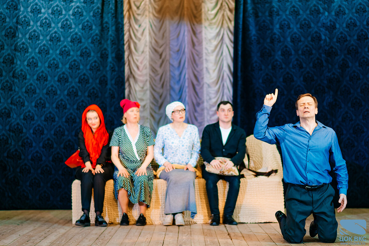 Театральная студия ЦОК ВКС представила очередную премьеру - спектакль «Женское счастье»