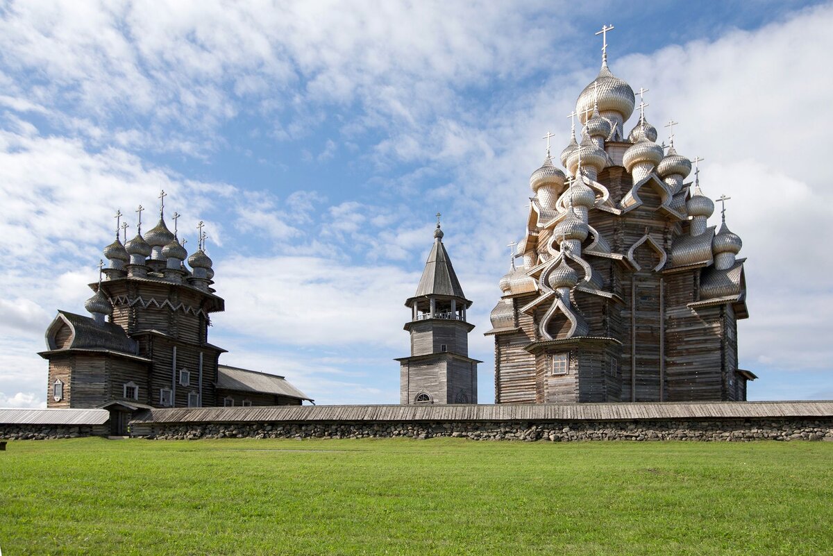 Преображенская Церковь Кижи пожарные